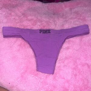 Pink thong